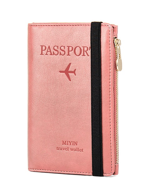 RFID Blocking Leather Card Wallet