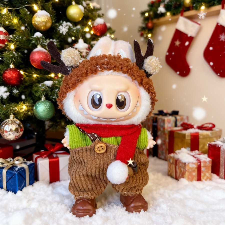  Labubu Christmas Outfit Collection