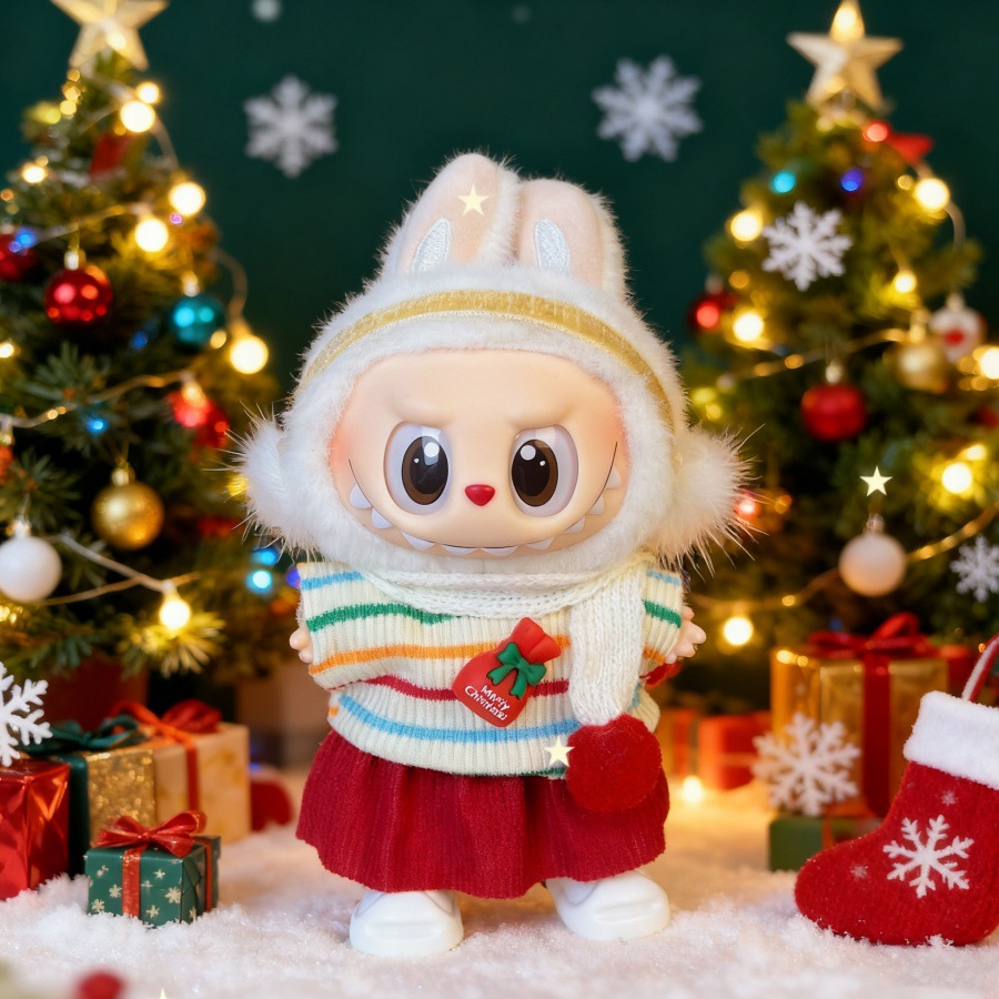  Labubu Christmas Outfit Collection