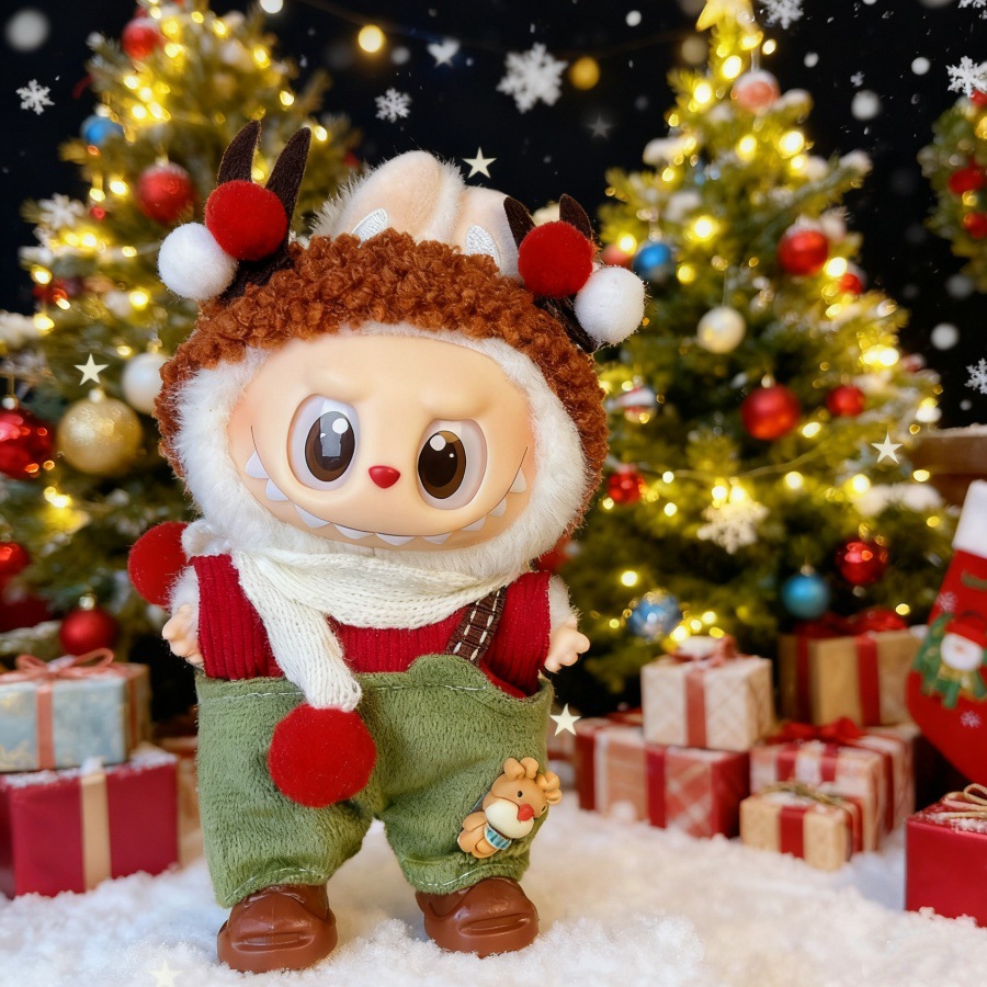  Labubu Christmas Outfit Collection