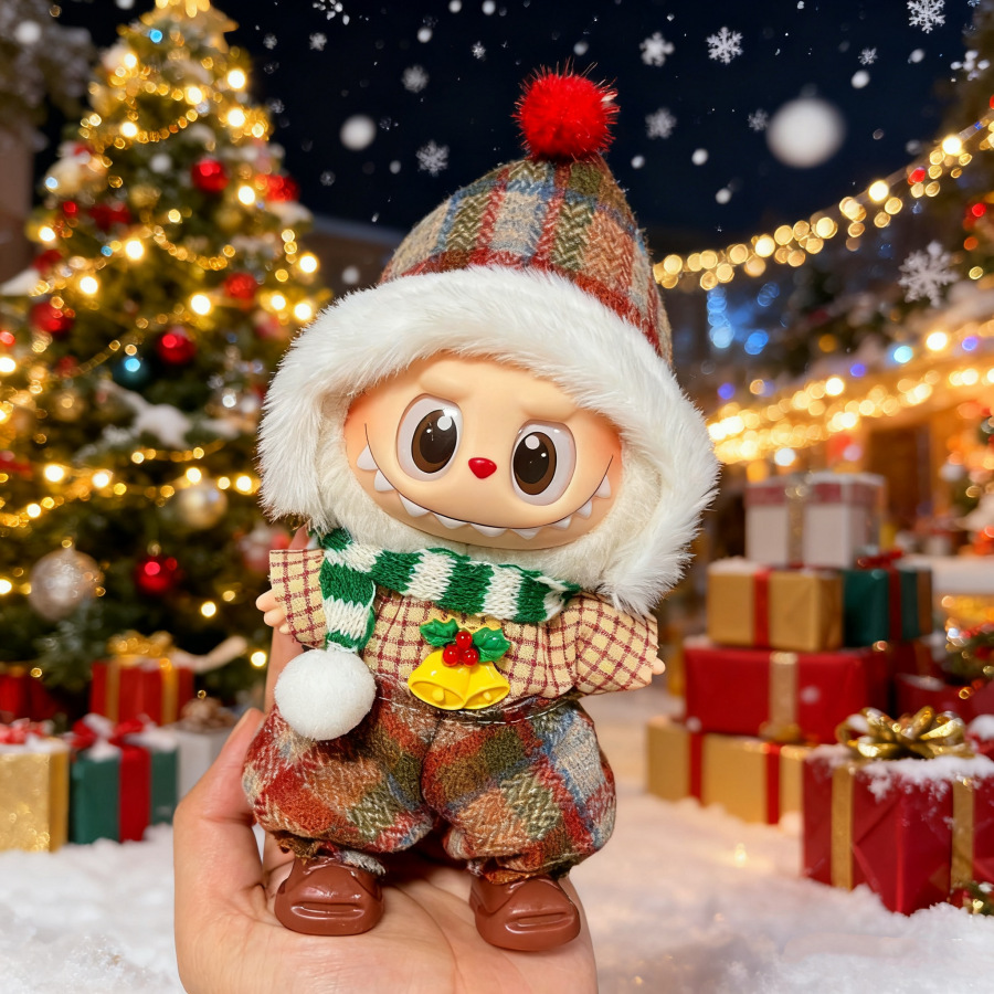 Labubu Christmas Outfit Collection