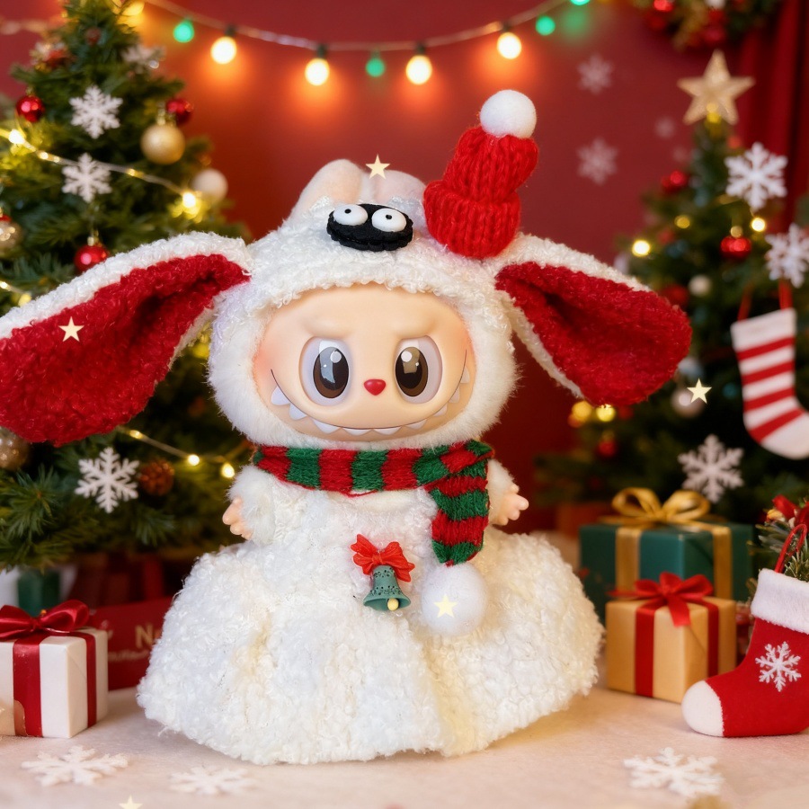  Labubu Christmas Outfit Collection