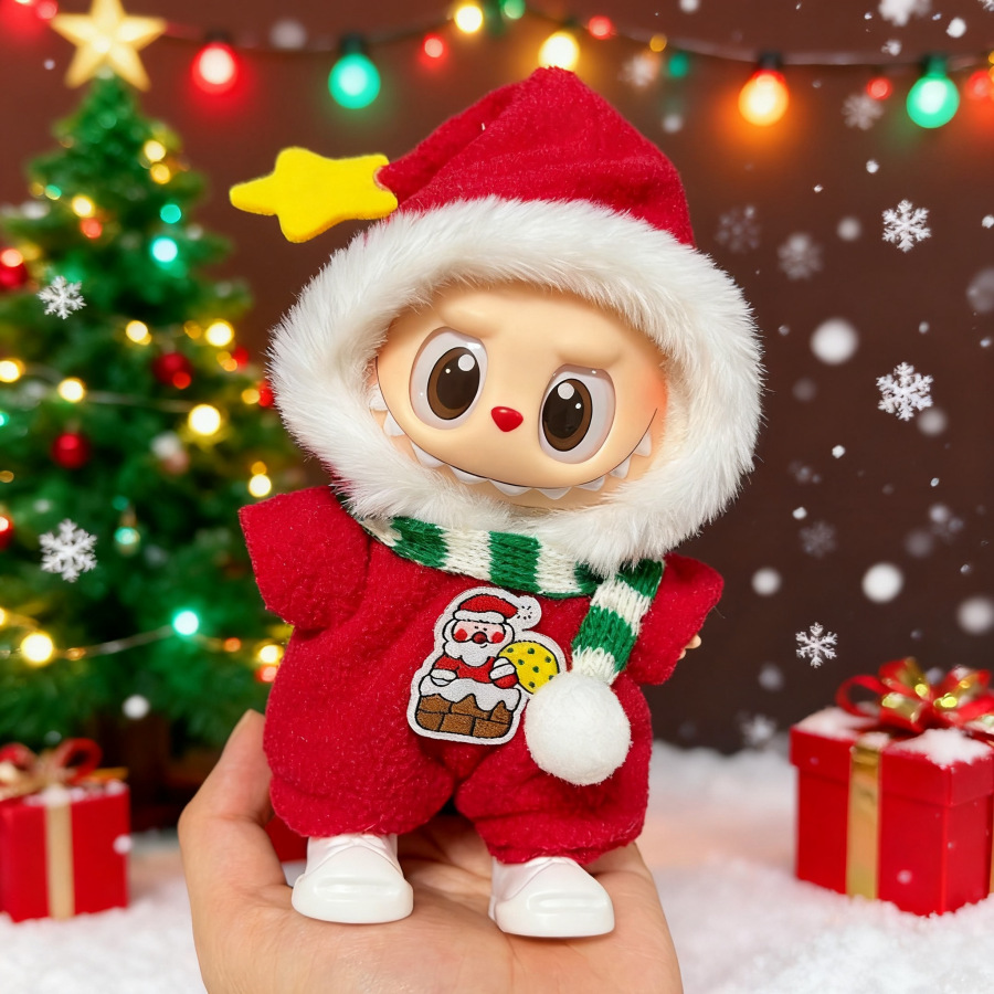  Labubu Christmas Outfit Collection