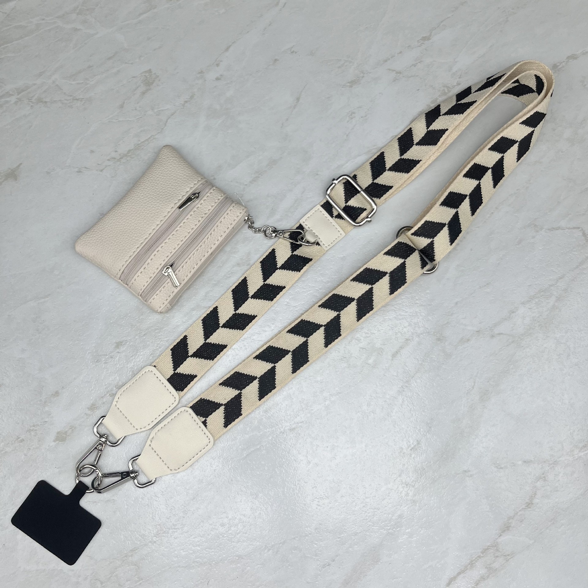 (🔥Last Day Promotion-50%OFF)💖Phone Strap with Zippered Pouch