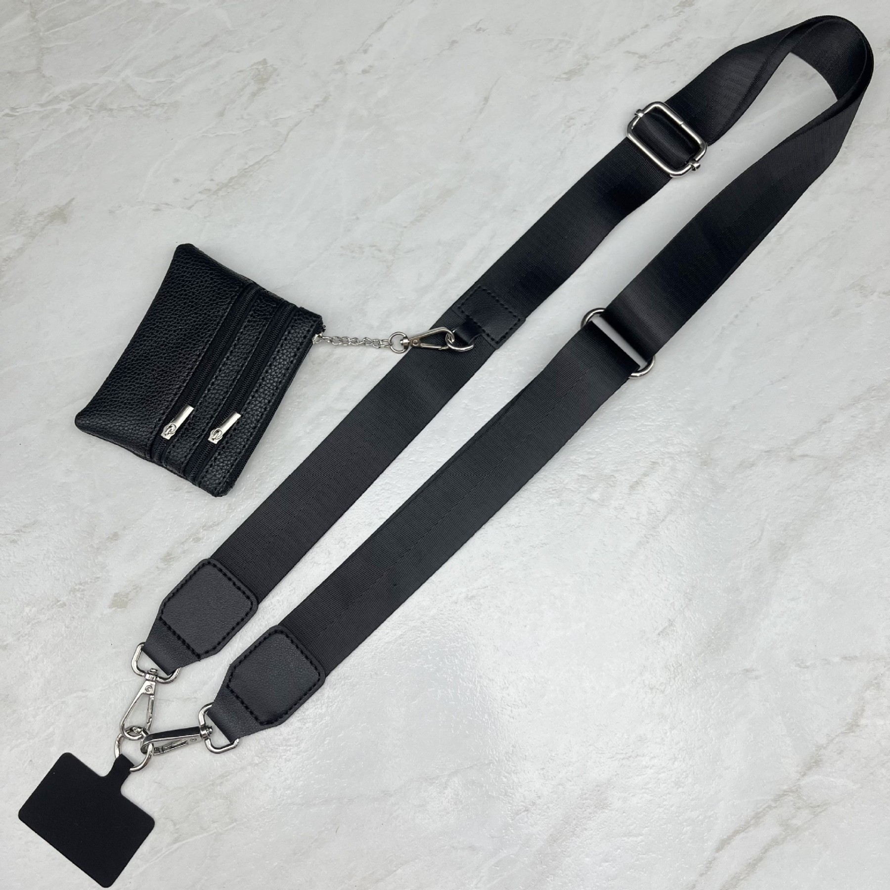 (🔥Last Day Promotion-50%OFF)💖Phone Strap with Zippered Pouch