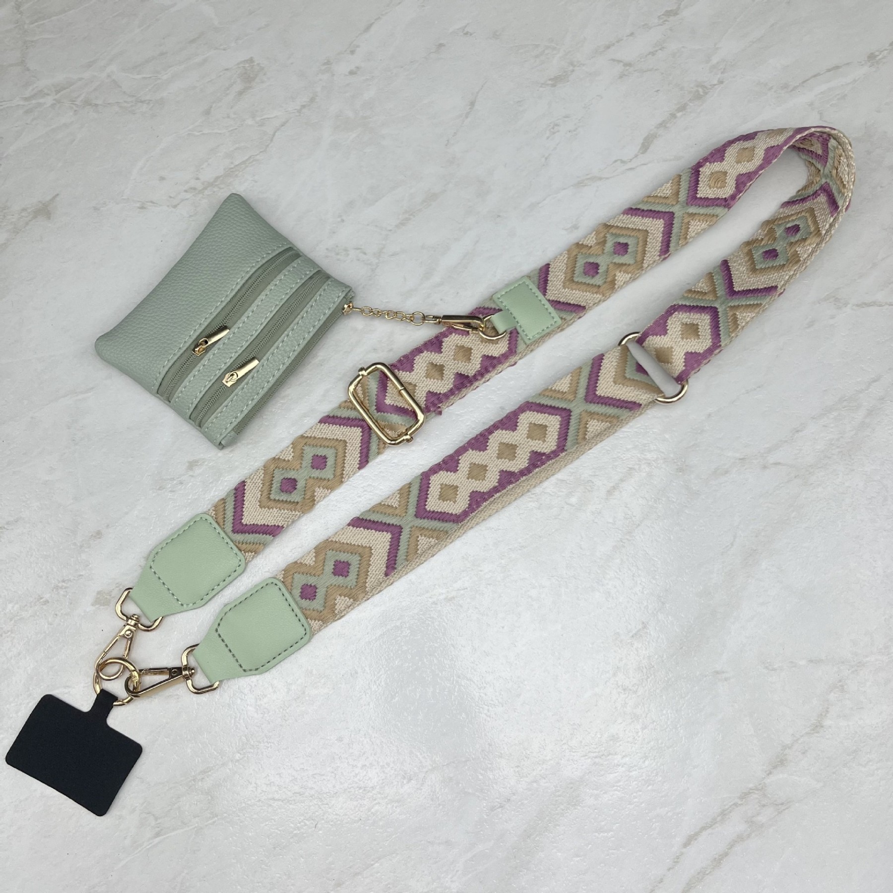 (🔥Last Day Promotion-50%OFF)💖Phone Strap with Zippered Pouch
