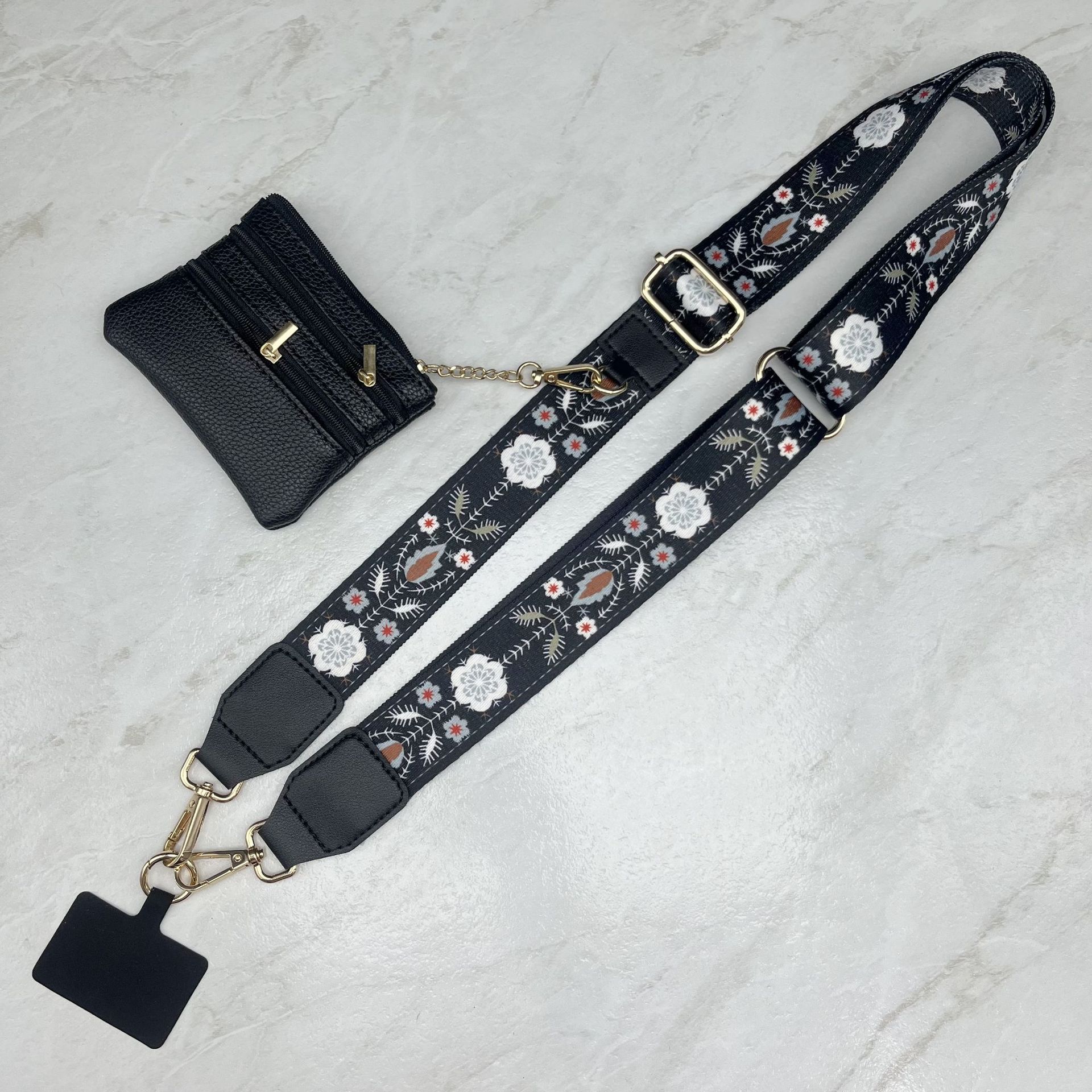 (🔥Last Day Promotion-50%OFF)💖Phone Strap with Zippered Pouch