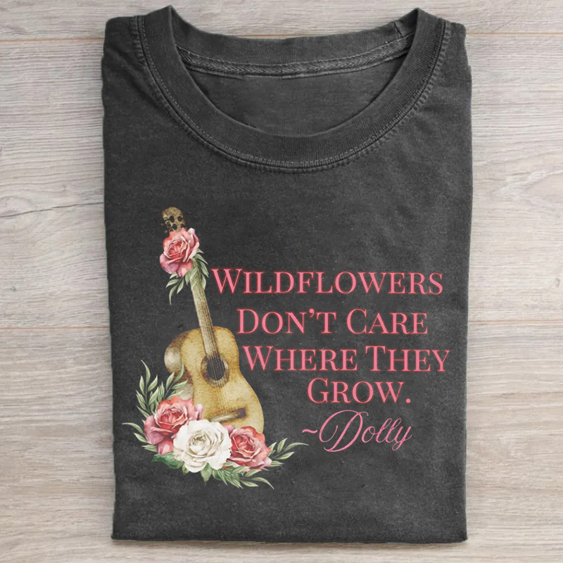 Dolly Parton Wildflowers lyric Shirt