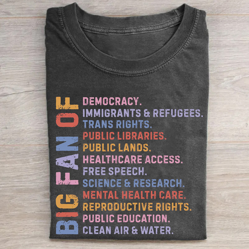 Big Fan of Human Rights Shirt