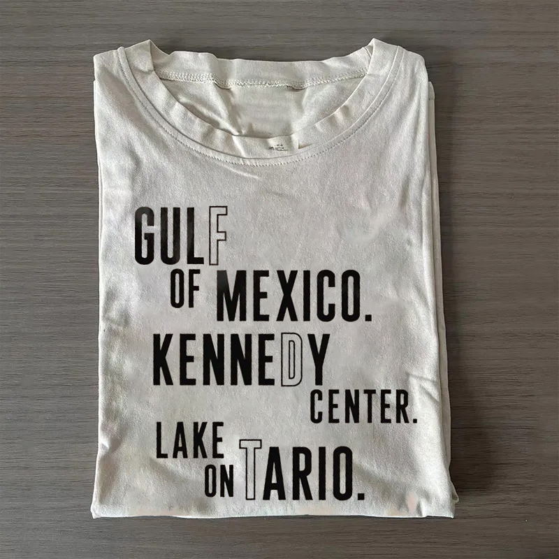 Gulf of Mexico Kennedy Center Lake Ontario Shirt