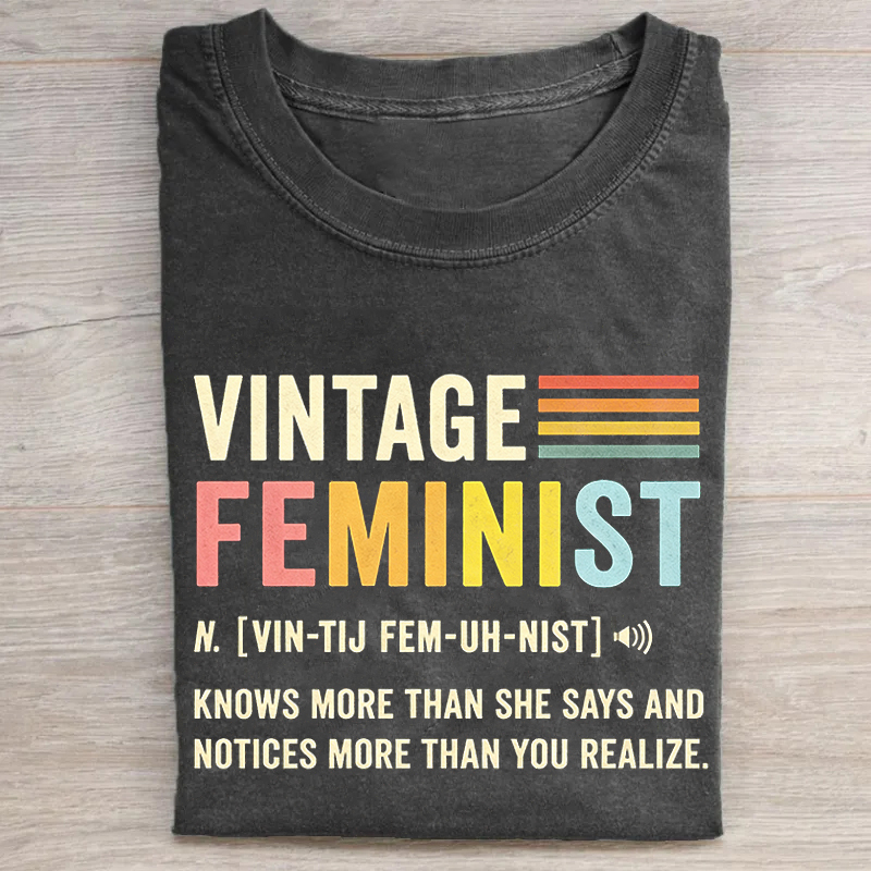 Vintage Feminist Shirt