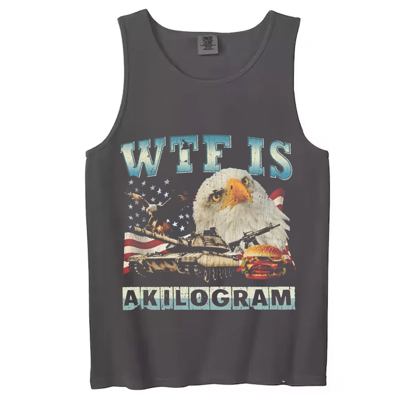WTF Is A Kilogram Comfort Colors Tank Top