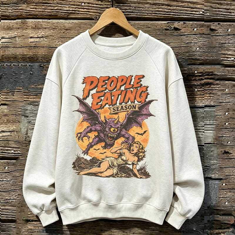 One Eyed One Horned Purple People Eater Sweatshirt