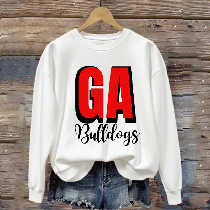 Georgia Football Graphic Sweatshirt