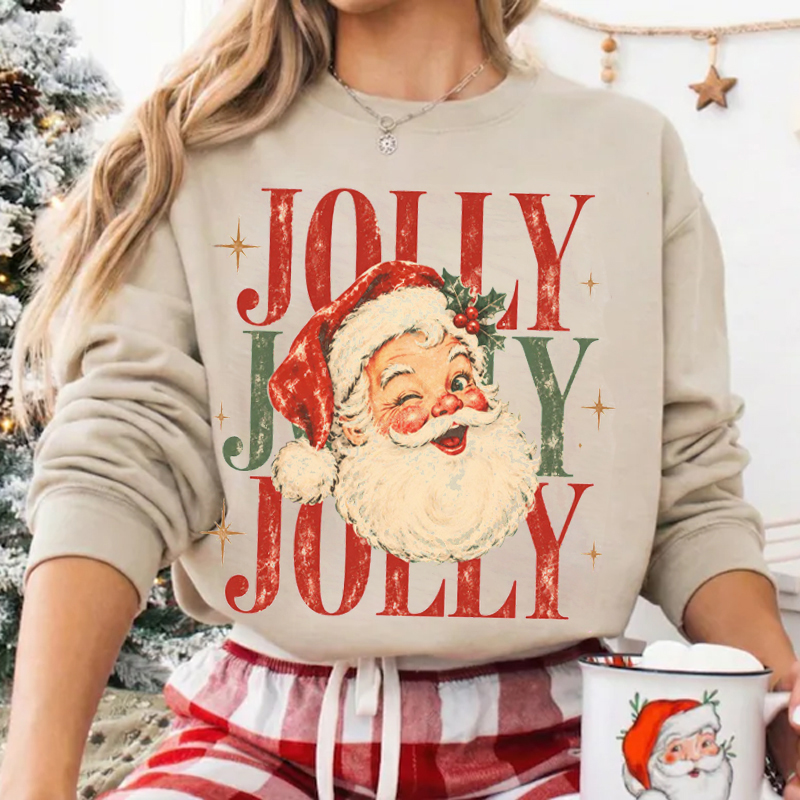 Jolly Santa Sweatshirt 