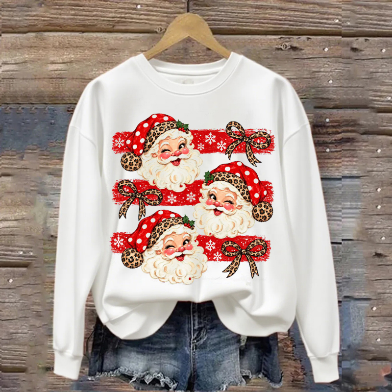 Preppy Merry Christmas Sweatshirt 