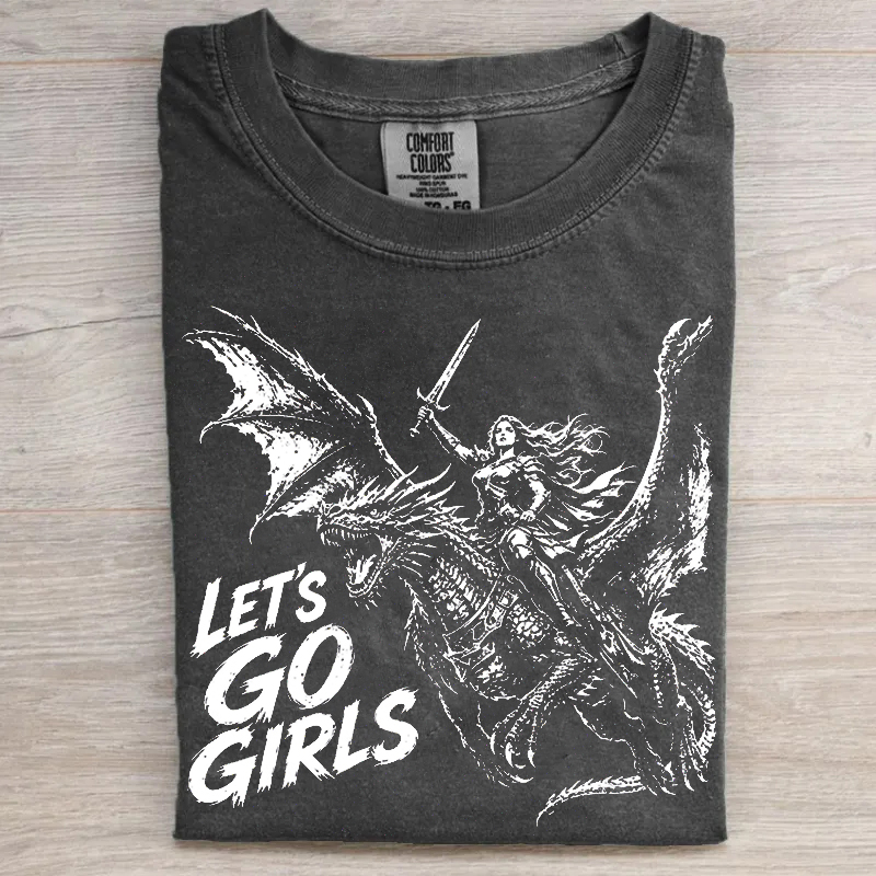 Warrior Woman Dragon Rider Shirt