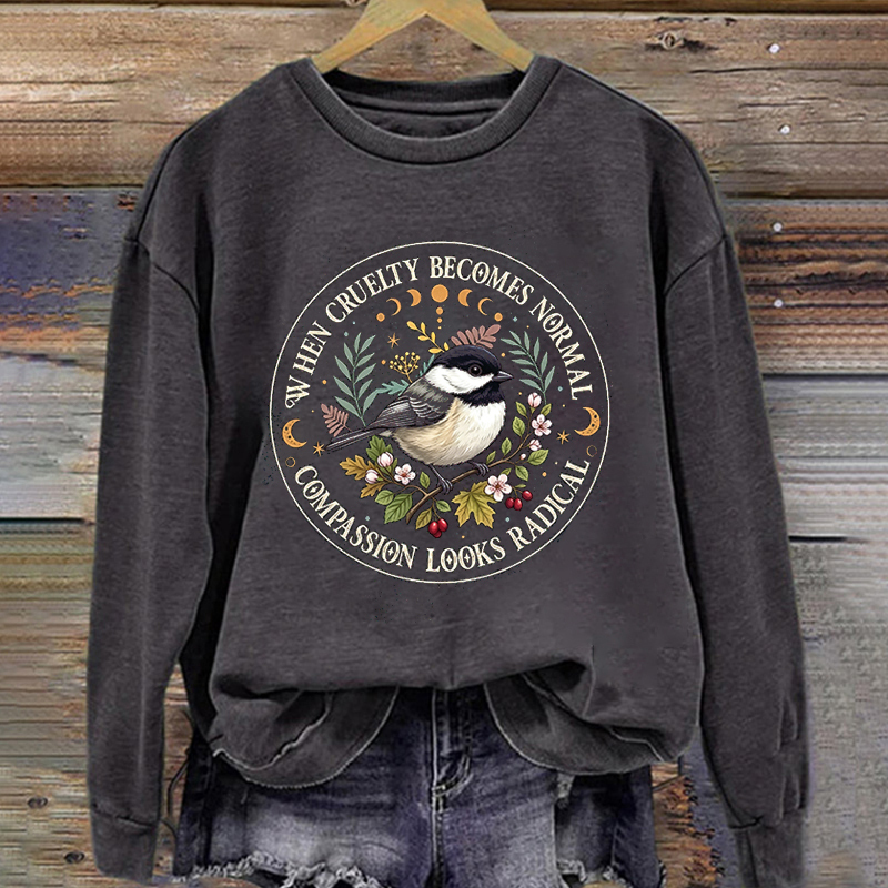Radical Compassion Social Justice Sweatshirt