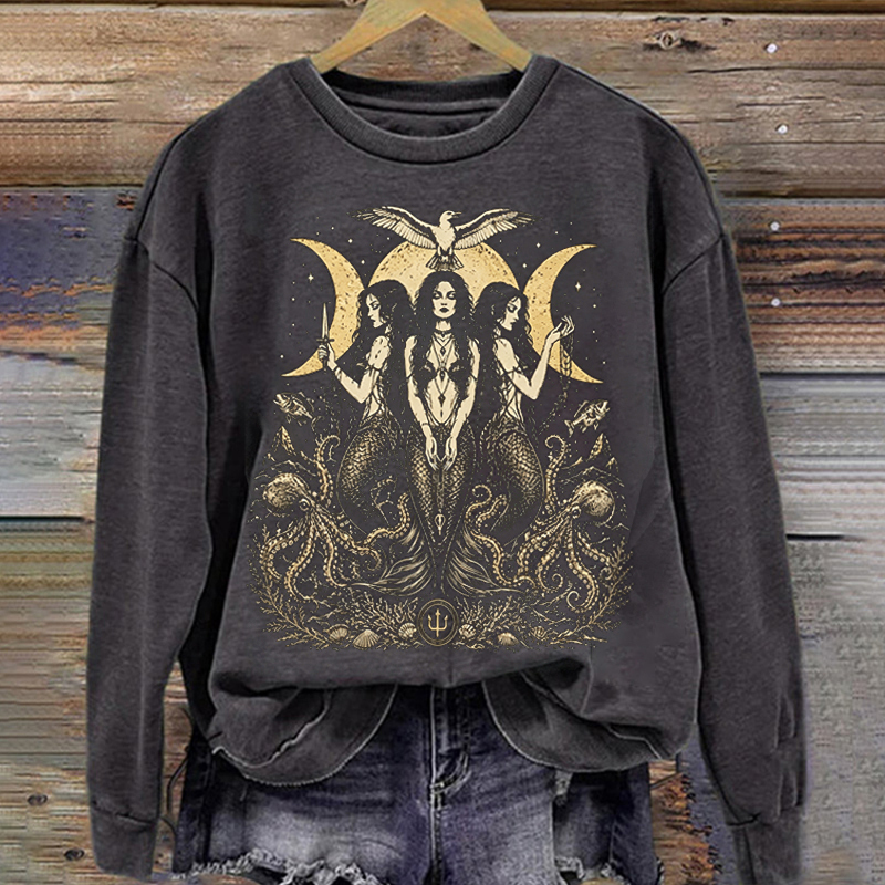 Goth Sea Witch Sweatshirt