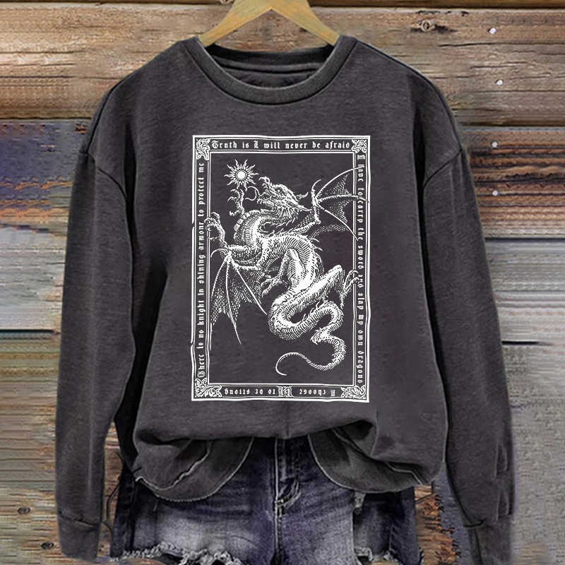Dragon Feminist Sweatshirt