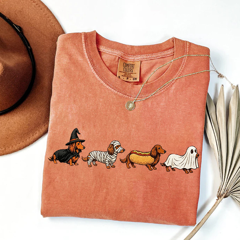 Halloween Dachshund Costumes Shirt