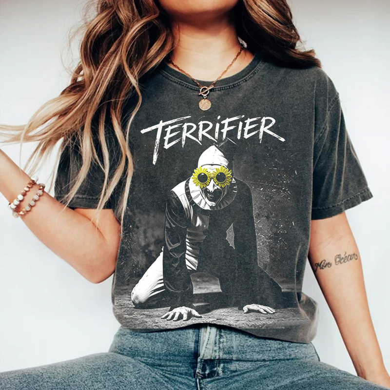 Vintage 90s Art The Clown Terrifier Shirt