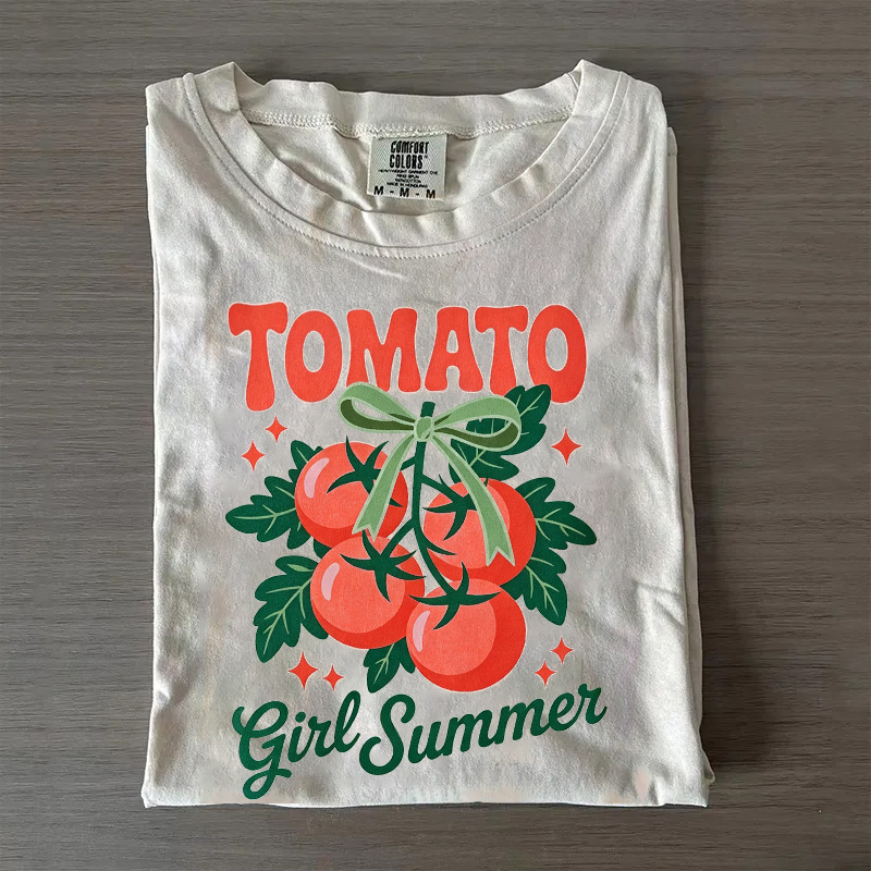Summer Tomato Girl Shirt