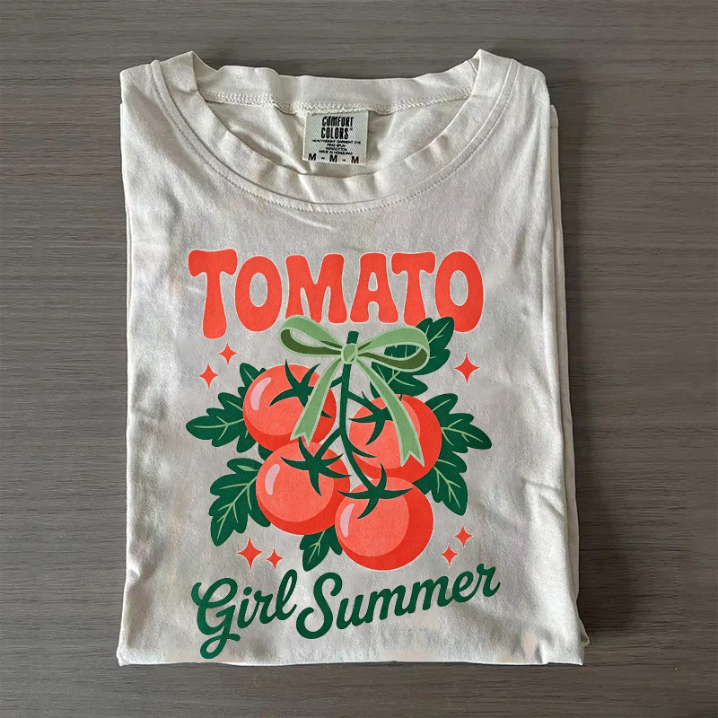 Summer Tomato Girl Shirt