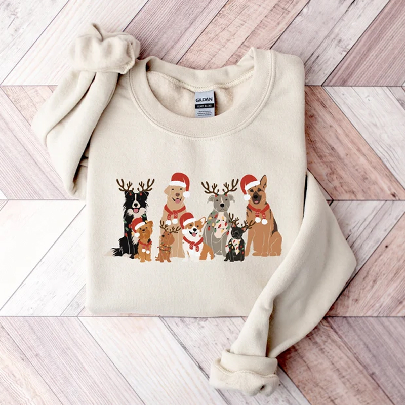 Christmas Dog Sweatshirt