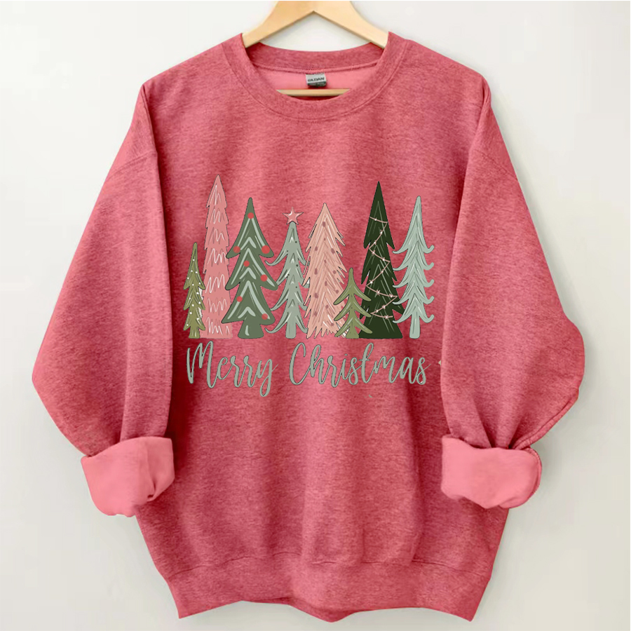 Merry Christmas Tree Sweatshirt