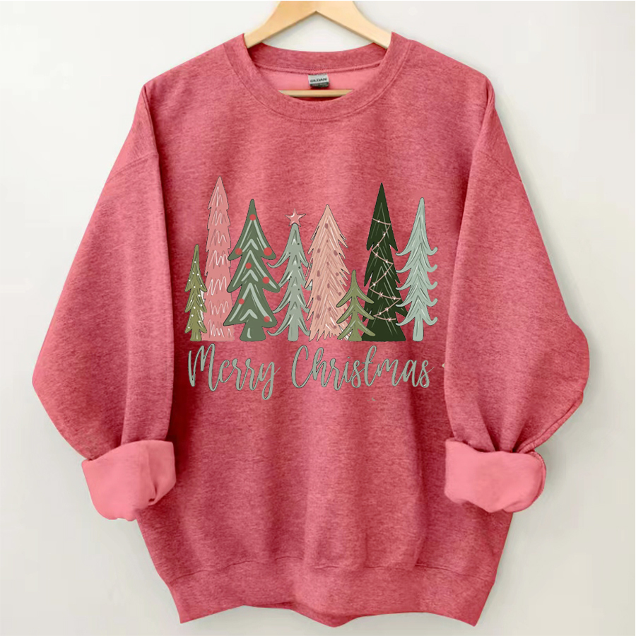 Merry Christmas Tree Sweatshirt