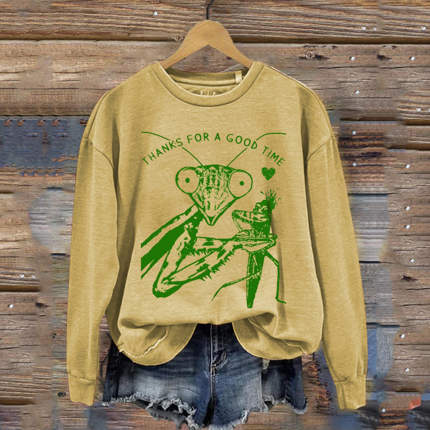 Praying Mantis Sweatshirt