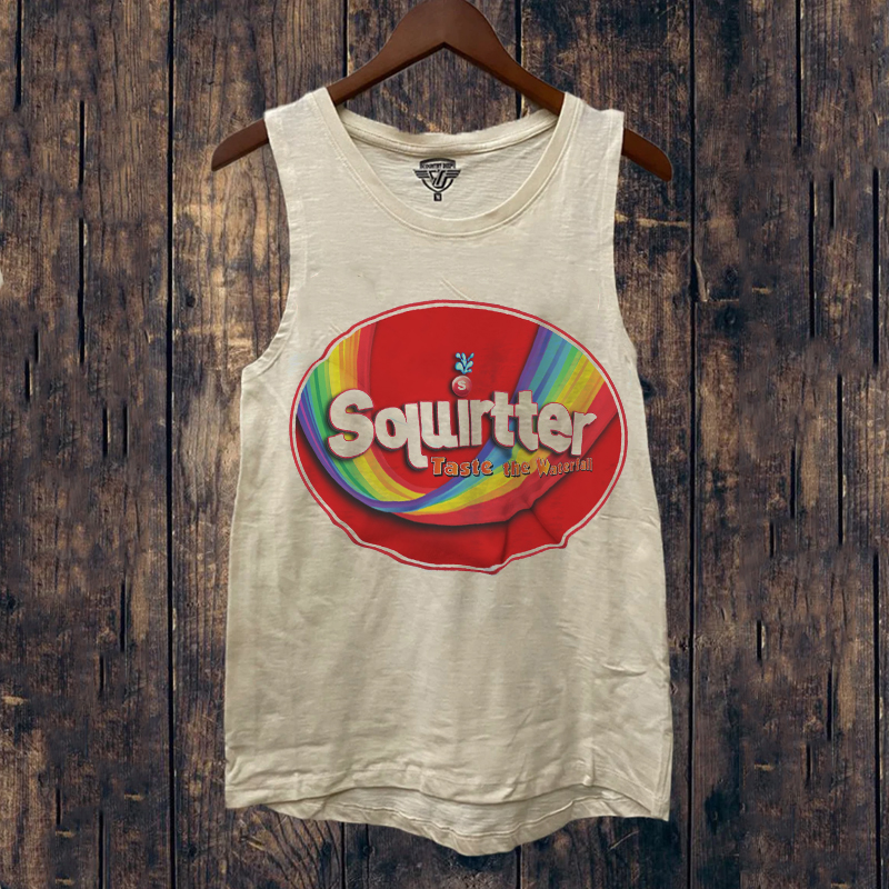Squirtter Skittles - Humorous Candy-Inspired Meme Tank Top