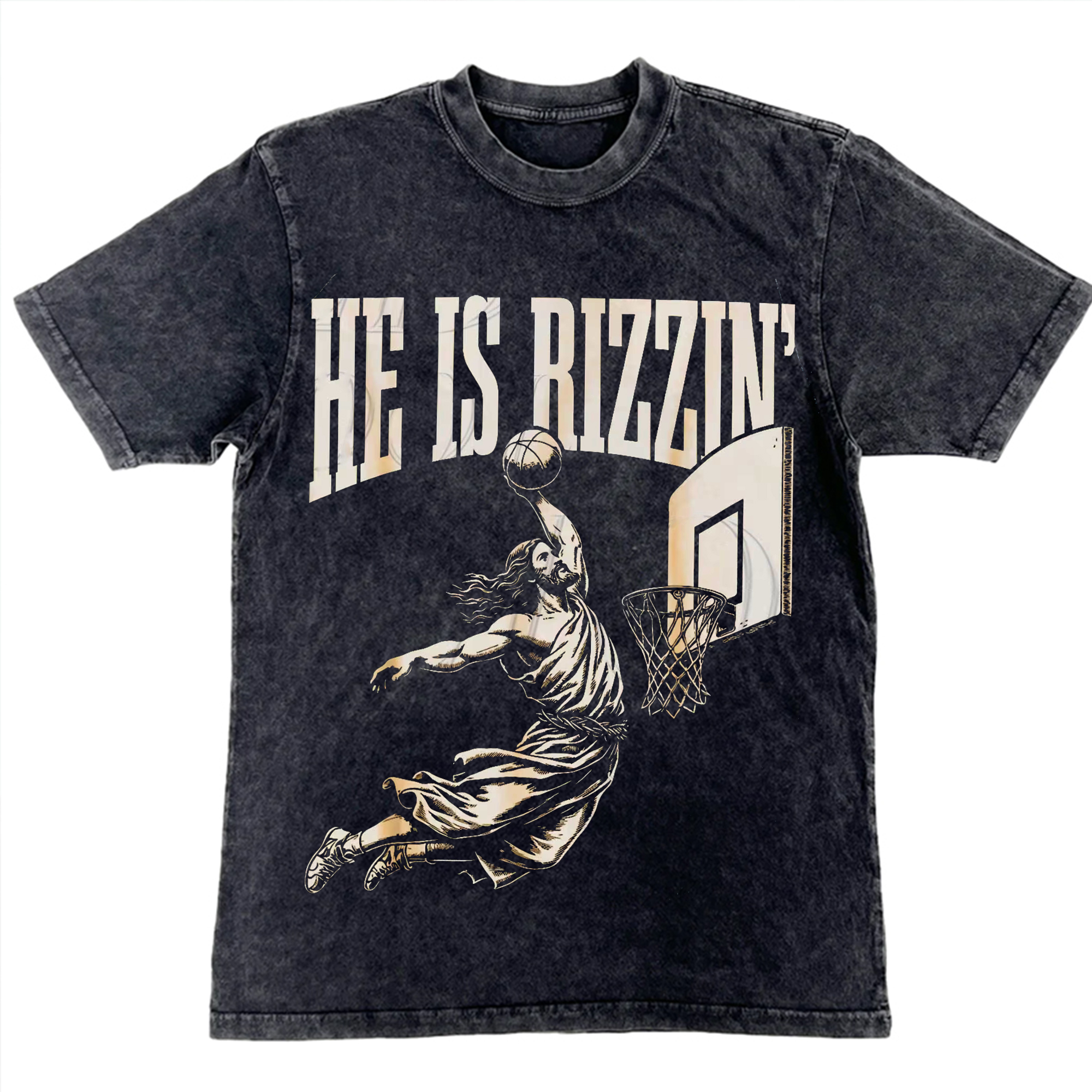 He Is Rizzin' Vintage 90s T-shirt