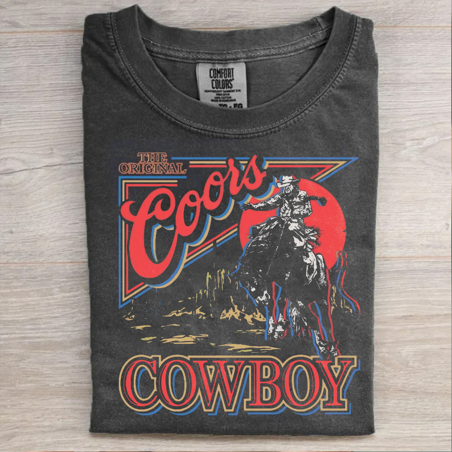 Coors Western Cowboy T-Shirt