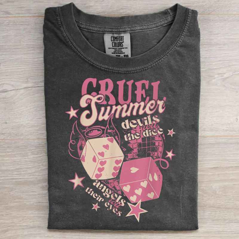 Retro Groovy Cruel Summer T-shirt