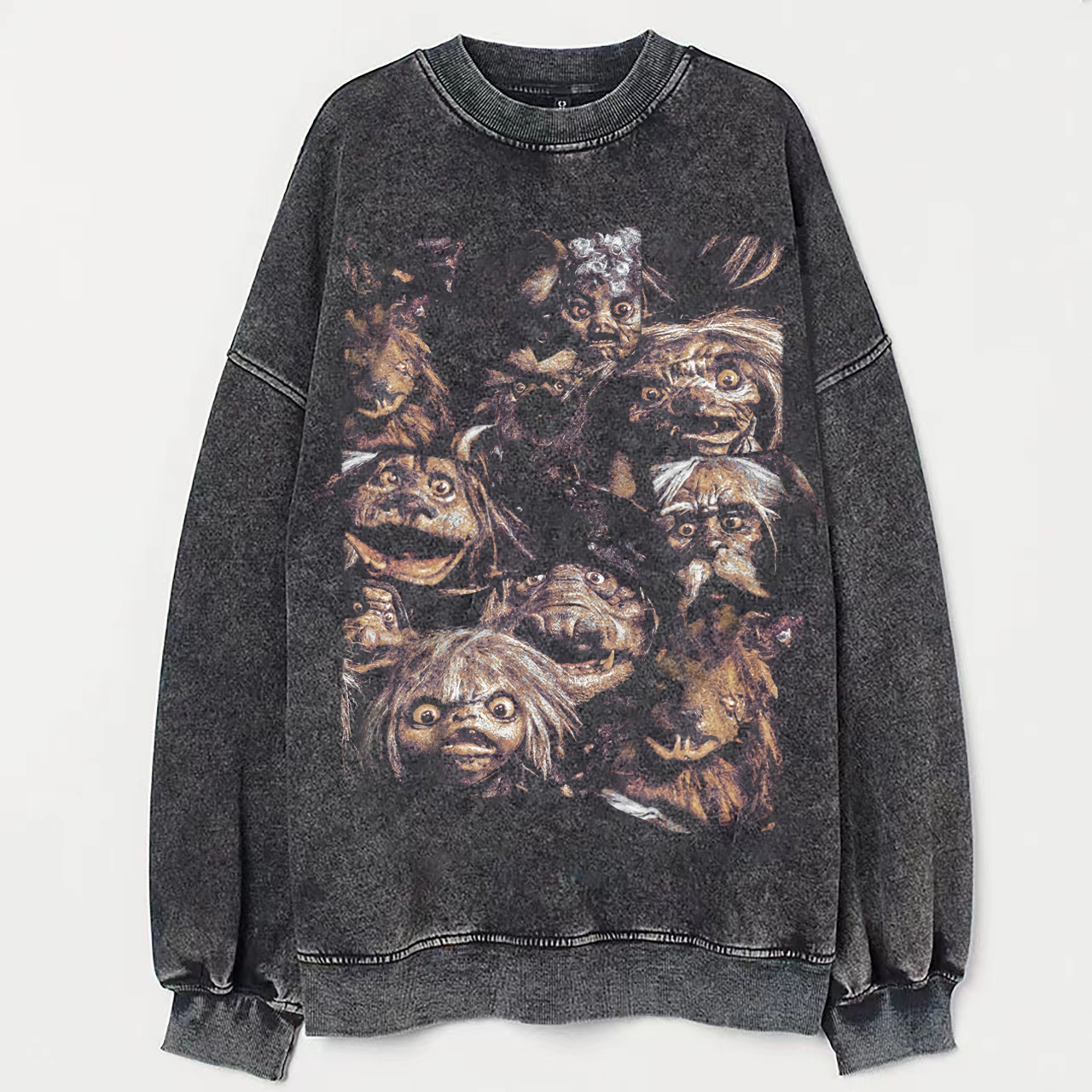 Labyrinth Goblins 1986 Vintage Fantasy Movie Sweatshirt/Shirt