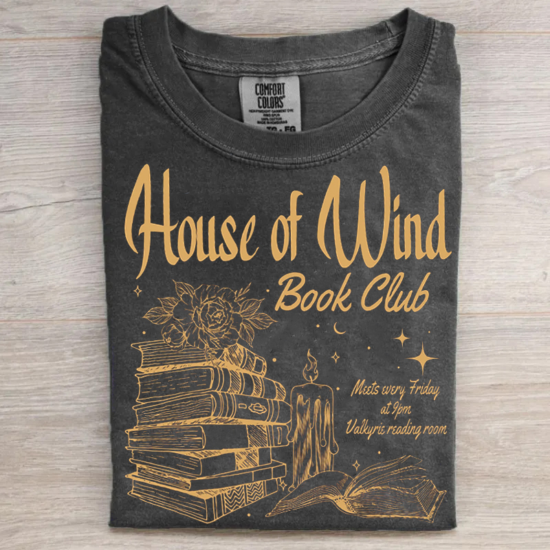 House Of Wind Book Club Vintage T-Shirt/Sweatshirt
