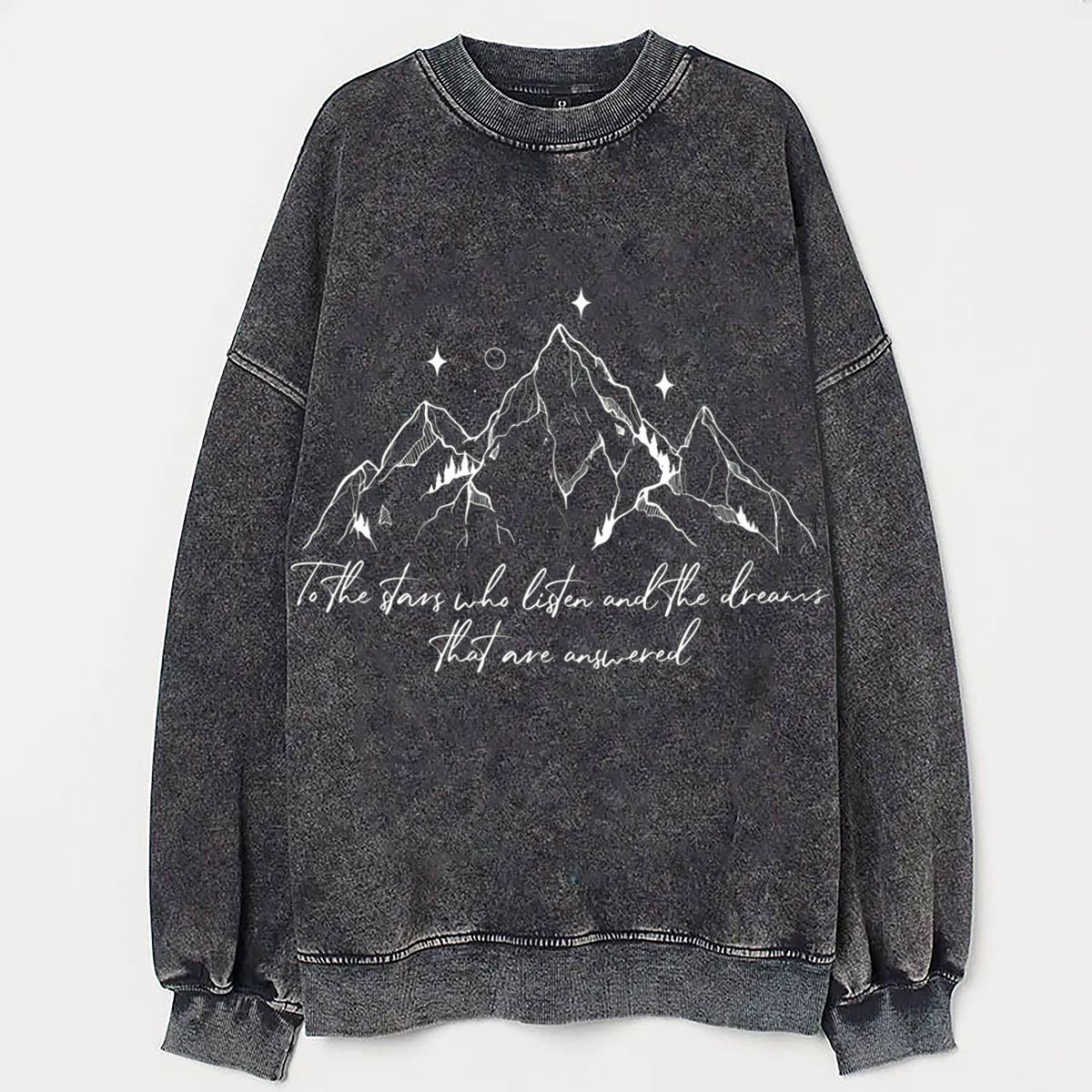 To The Stars Who Listens ACOTAR Vintage T-Shirt/Sweatshirt