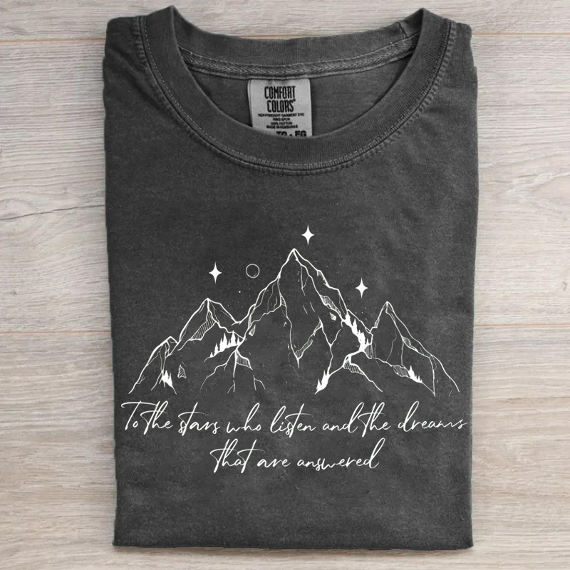 To The Stars Who Listens ACOTAR Vintage T-Shirt/Sweatshirt