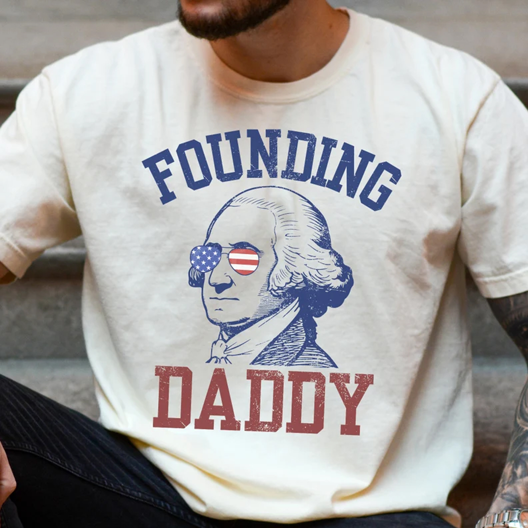 Founding Daddy T-shirt
