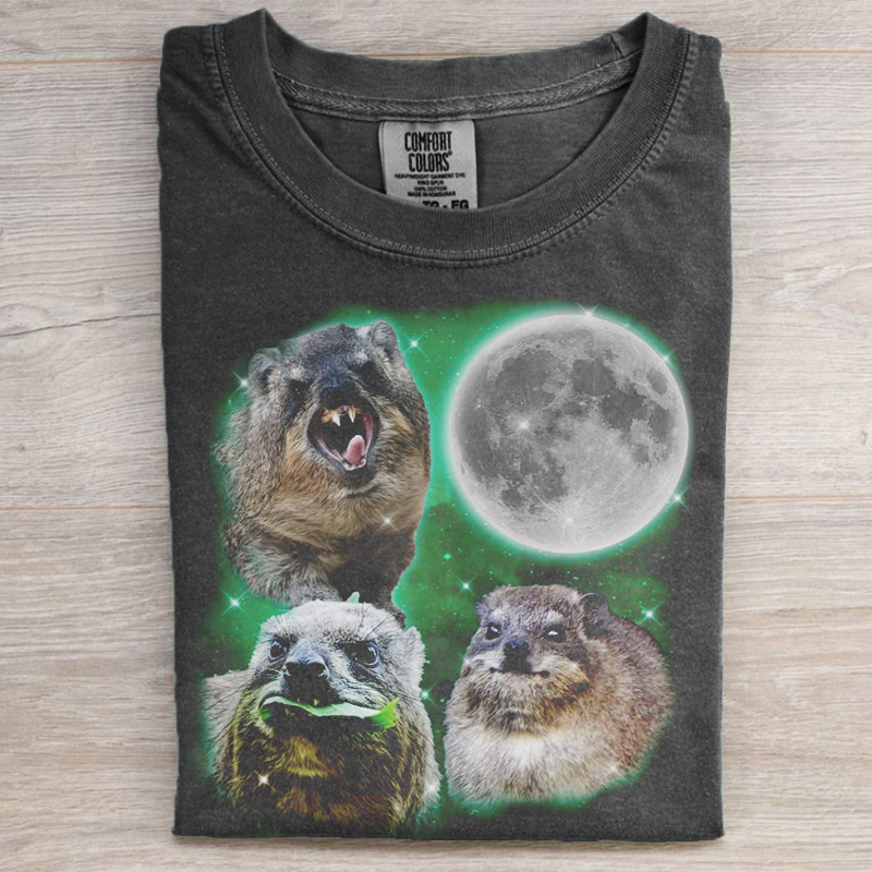 Funny Rock Hyrax Meme T-Shirt