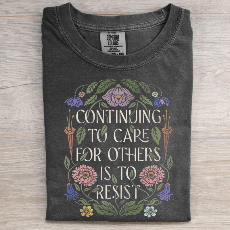 Retro Style Subtle Resist T-shirt