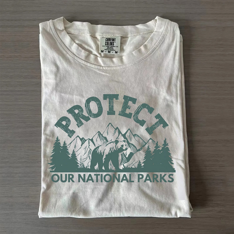 Protect National Parks Subtle Resist T-shirt