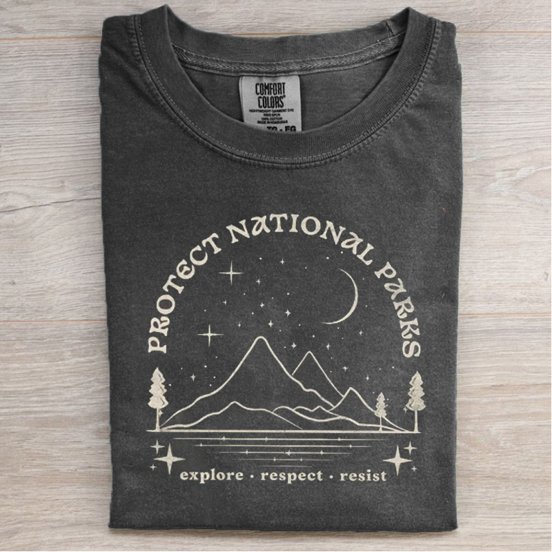 Protect National Parks Subtle Resist T-shirt