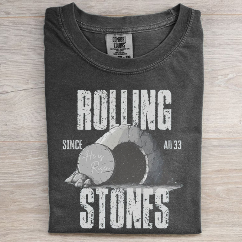 Retro Style Rolling Stones T-shirt