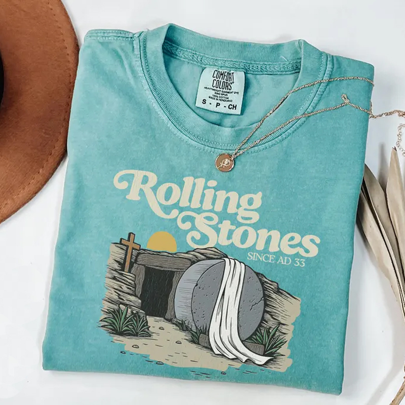 Retro Style Rolling Stones T-shirt