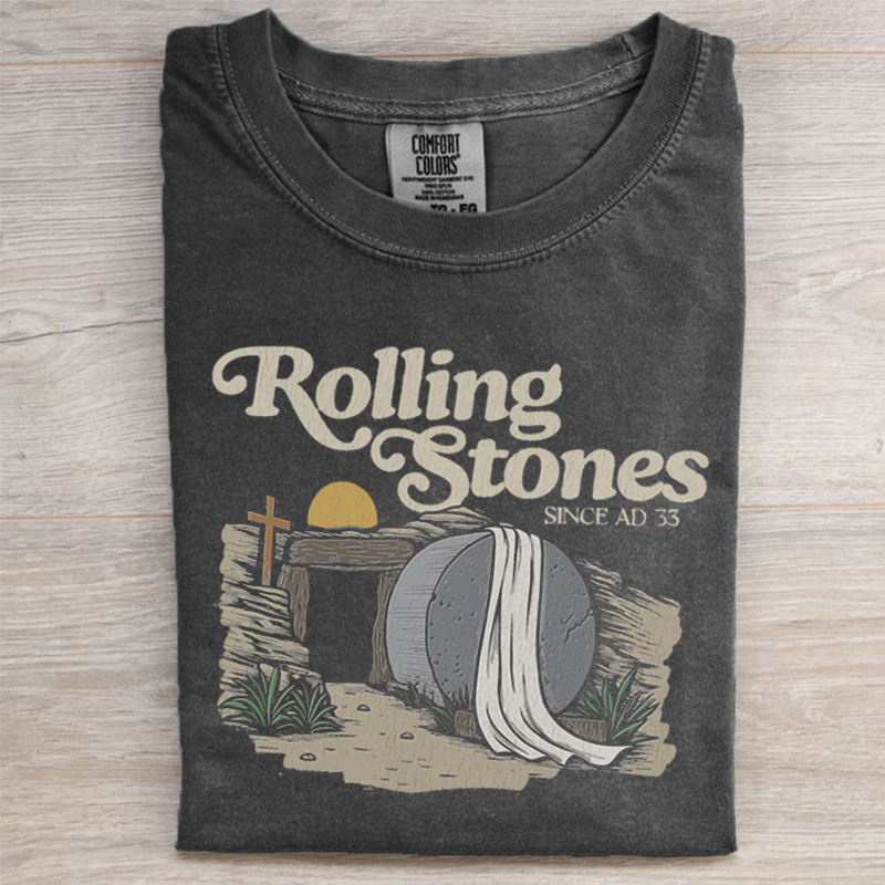 Retro Style Rolling Stones T-shirt