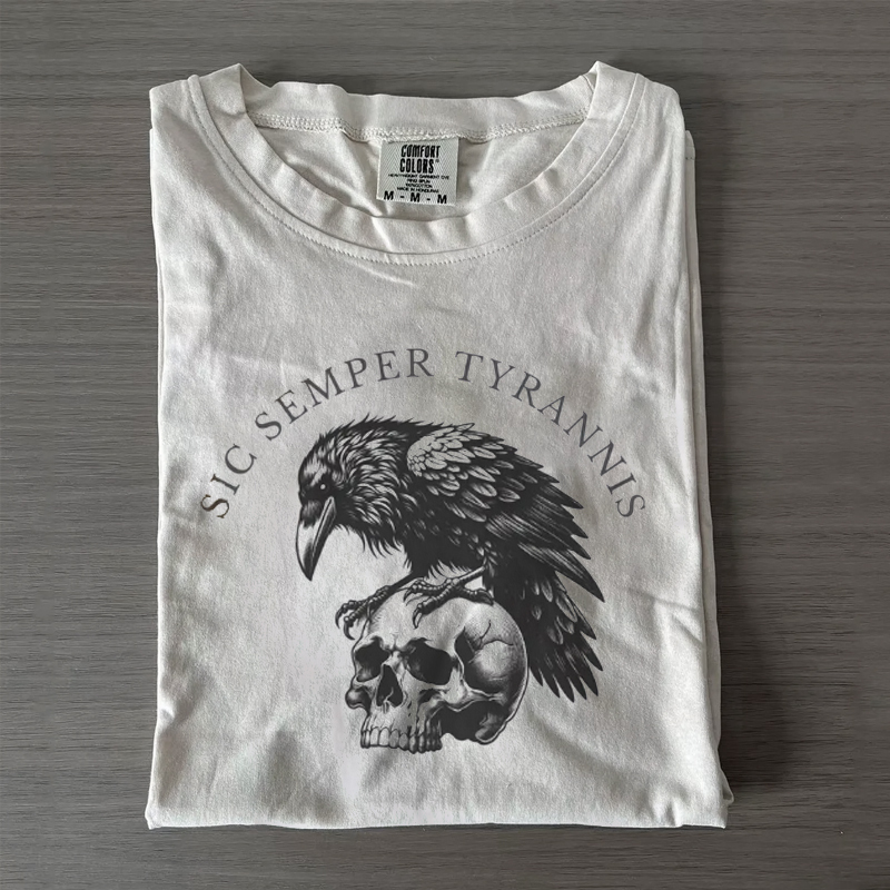 Retro Style Subtle Resist T-shirt