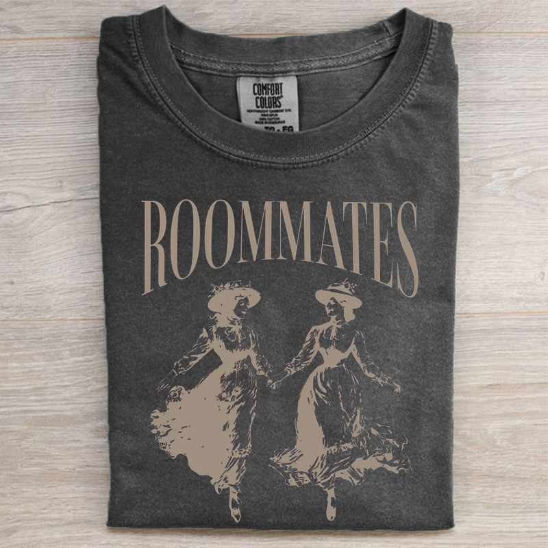  Roommates Lesbian Pyjamas T-shirt